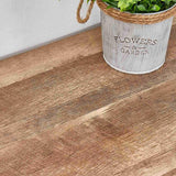 FATORRI Industrial Wine Bar Cabinet for Liquor and Glasses, Farmhouse Wood Coffee Cabinet with Wine Rack, Metal Sideboard and Buffet Cabinet (55 Inch, Rustic Oak) FATORRI