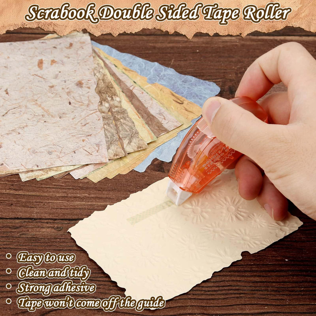 226 Sheets Vintage Scrapbook Paper Kit with Photo Tapes, Textured Scrapbooking Supplies Craft Paper for Junk Journal Supplies Planner Mixed Collage Materials Embellishments Caffox