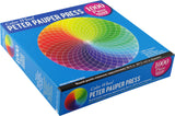 PETER PAUPER PRESS Color Wheel 1000 Piece Round Jigsaw Puzzle PETER PAUPER PRESS