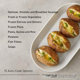 Panasonic NN-SN76LS 1.6 cu.ft Cyclonic Inverter Countertop Microwave Oven 1250Watt Power with Genius Sensor Cooking, 19.44"D x 21.88"W x 11.94"H, Stainless Steel Panasonic