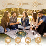 KAAYEE Wooden Puzzles for Adults, 3D Vision Effect Cave Forest Wooden Jigsaw Puzzle Unique Shape Wood Puzzle Adult, 3D Effect Flat Puzzle Birthday Family Game (S-8.5 * 8.4in-100pcs) KAAYEE