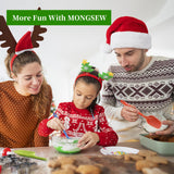 6PCS Silicone Spatulas, MONGSEW Food Grade Heat Resistant Rubber Spatula Set, Kitchen Spatulas for Baking, Cooking and Mixing, BPA-Free, Dishwasher Safe (Set of 6, Multi Colors) MONGSEW