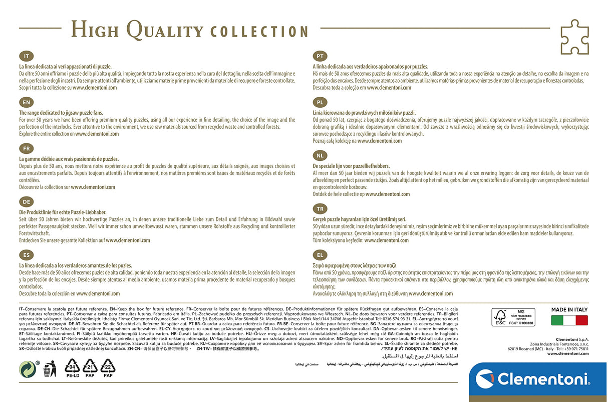 Clementoni - 33550 Collection Puzzle Paris Dream - Jigsaw Puzzle 3000 Pieces, Made in Italy, Jigsaw Puzzle for Adults Clementoni