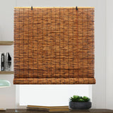 Bamboo Shades for Windows 70% Blackout Shades Blinds 10'' 20'' 26'' 28'' 30'' 34'' 36'' 38'' 42'' 48'' 54'' 60'' 72'' Width Bamboo Blinds Roller Shades for Patio Garden Balcony Cordless (Size : W60x7 Generic