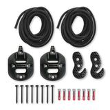 LA SIESTA CasaMount Black - Multipurpose Suspension Set for Hammocks LA SIESTA