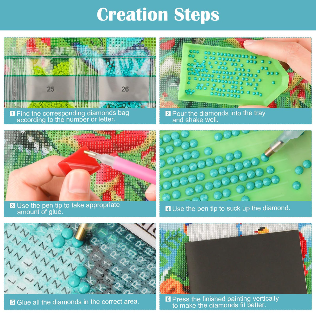 MXJSUA Dalmatian Puppy DIY Diamond Painting by Number Kits for Adults, Dog 5D Round Drill Diamond Gem Art Painting Picture Arts Kits Craft for Home Wall Decor 12x16 Inch MXJSUA