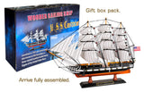 SAILINGSTORY Wooden Model Ship USS Constitution 1/225 Scale Replica Ship Model Sailboat Decor HOME DECOR SAILINGSTORY