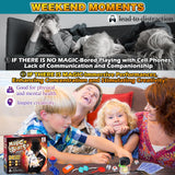 VIANBYE Magic Tricks for Kids, Magic Kit with Video Instructions for Easy Learning, 24-in-1 Magician Starter Set, Christmas Halloween Birthday Gifts Toys for Ages 6 8 10 12 Years Old Boys Girls VIANBYE