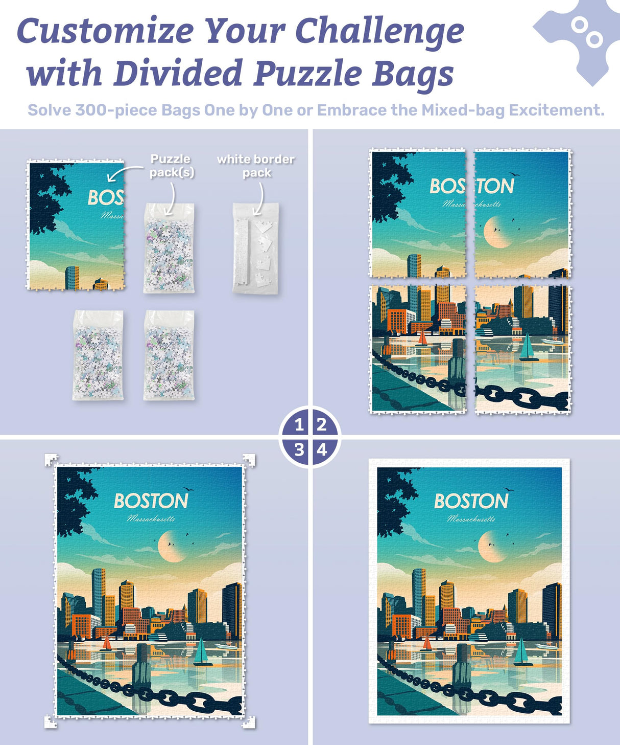 PieceRelax Plastic Jigsaw Puzzles for Adults 4000 Pieces - Studio Inception - US National Parks Most Satisfying Table Games and Gifts No Puzzle Mat Required [H3786] PieceRelax