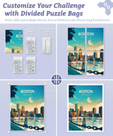 PieceRelax Plastic Jigsaw Puzzles for Adults 4000 Pieces - Studio Inception - US National Parks Most Satisfying Table Games and Gifts No Puzzle Mat Required [H3786] PieceRelax