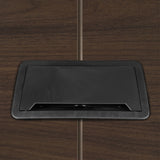 Romig Legacy 10 ft. Racetrack Conference Table with Charging Port- Neo Walnut Romig