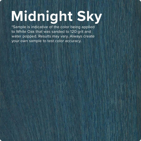 Rubio Monocoat Wood Stain & Finish 65 ft² - Midnight Sky | Oil Plus 2C | Quick-Dry, Eco-Friendly Linseed Wood Oil for Indoor Use, Includes Accelerator (Part B) | Protector | 130 ml Rubio Monocoat
