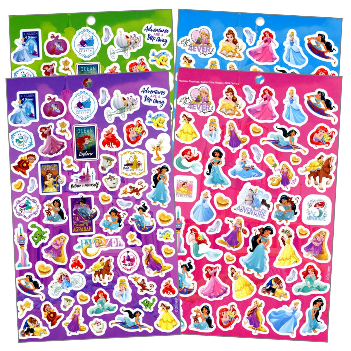 Disney Princess Sticker Pad Over 200 Stickers Disney