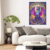 croshom Dragon Gem Art Kits for Adults, DIY Diamond Painting Kits for Gift Idea and Wall Decor 12x16in croshom