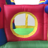 Cloud 9 Inflatable Castle Bounce House with Blower, Bouncer for Kids with Two Slides and Jumping Areas Cloud 9