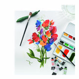 DANIEL SMITH 1oz Bottle with 5 Applicator Tips, Artist Masking Fluid, 284075001 , White DANIEL SMITH