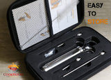 Meat Injectors for Smoking - Stainless Steel Marinade Injector Kit with Case and Window for BBQ, Grilling - 3 Syringe Needles for Injection of Flavor, Sauce - Food Injector for Turkey, Beef, Brisket CookHouse Empire