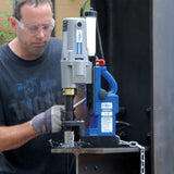 Hougen HMD905 115-Volt Magnetic Drill with Coolant Bottle Plus 1/2" Drill Chuck, Adapter and 12002 Rotabroach Cutter Kit Hougen