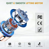 Reljofum 46" Electric Grooming Table, Heavy Duty Dog Grooming Table w/PVC Non-Slid Mat Reljofum