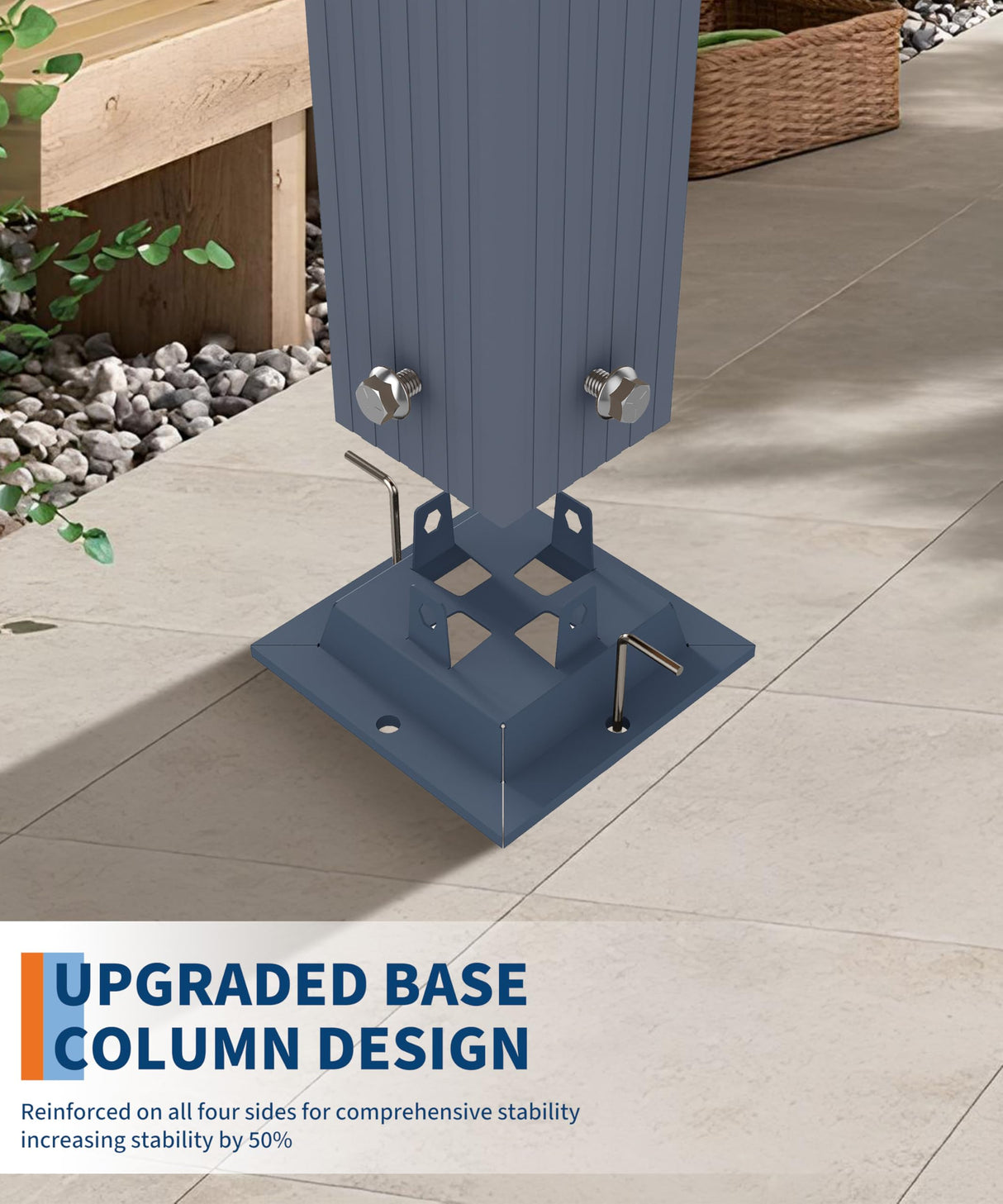 GarveeLife 12' x 9' Outdoor Arched Pergola, Metal Gazebo with Retractable Sun Shade for Backyards, Lawn, Patios (Grey) GarveeLife