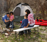 Lifetime 80305 Portable Folding Bench, White Lifetime