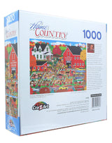 RoseArt - Home Country - Plumly's Petting Farm - 1000 Piece Jigsaw Puzzle for Adults RoseArt