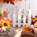 Beeveer 30 Sets Fall Animals Suncatchers Art Kits DIY Thanksgiving Squirrels Owl Suncatcher Crafts Paint Your Own Window Ornaments for Boys Girls Autumn Classroom School Activity Party Favor Beeveer