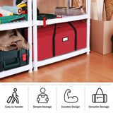 Elf Stor Red Rolling Christmas Tree Storage Bag, (L) 59" x (W) 21.75" x (H) 24.5" Elf Stor