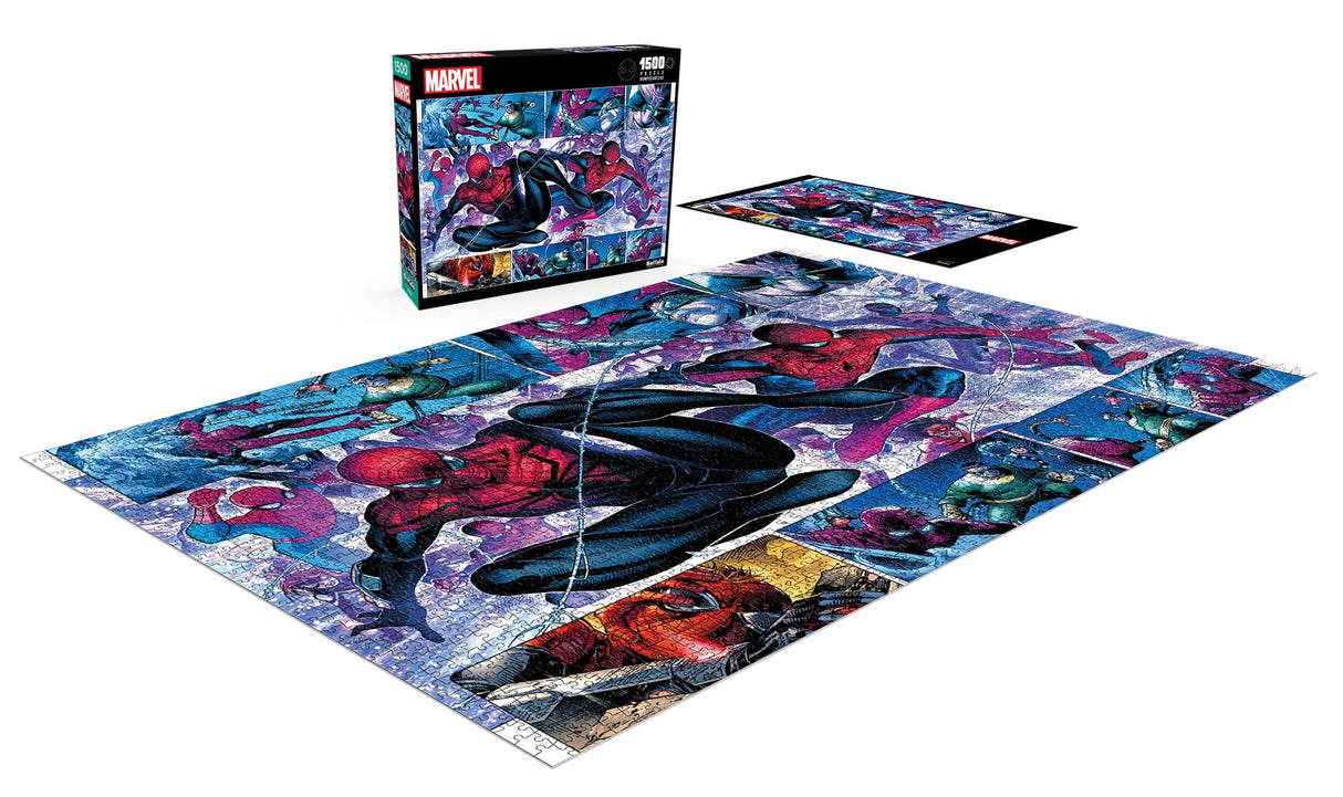 Buffalo Games - Marvel - The Clone Conspiracy - 1500 Piece Jigsaw Puzzle for Adults Challenging Puzzle Perfect for Game Nights - Finished Size is 38.50 x 26.50 Buffalo Games