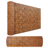 Bamboo Screen Fencing 1 2 3 4 5 6 Feet High Natural Porch Screening Rolls Balcony Privacy Screen Sun Shade for Outdoor Old Fence Patio Backyard Divider Decorative Sturdy & Straight Easy to Cut Uveteniy