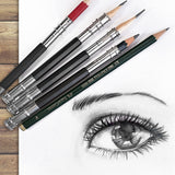 YACSEJAO Pencil Extenders 5PCS Adjustable Pencil Lengthener Tool Coupling Device for School Art Writing YACSEJAO