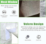 12x14ft Hardtop Canopy Gazebo Cover Winter Outdoor Pavilion Shelter with Side Walls and Screen Windows Waterproof Durable Design for Back Patio Furniture Protection Against Cold Weather Wind HbasdLH