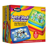 RoseArt - Sort N'Stack Puzzle Sorter for Adults RoseArt