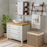 Bme Hevea Solid Wood Butcher Block Table Top, Desk top, Unfinished Butcher Block Countertop for DIY Desktop/Kitchen Countertop, 4ft L x 30"W, 1.5in Thick Bme