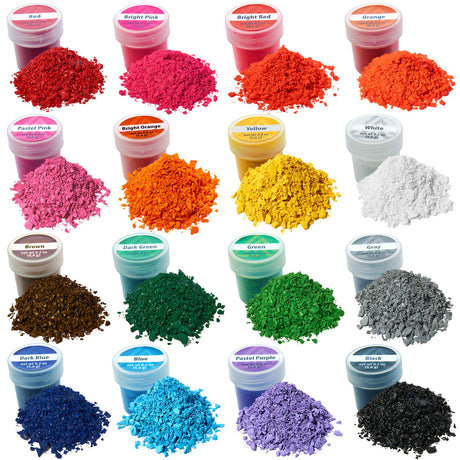 Wax Dyes for Candle Making - 16 Colors Set of Wax Dyes - Color for Candle Making 0.2 oz - Candle Dye for Soy Candle Making ALEXES