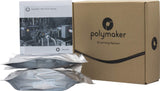 Polymaker Sample Box 3, 2.85mm PA6-CF/GF Nylon Filament Samples, Carbon Fiber/Glass Fiber Reinforced Nylon 6 Filament, 2x100g, Print with 2.85mm Openning 3D Printers Only POLYMAKER