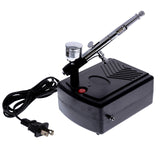Master Airbrush Airbrushing System Kit with a G23 Multi-Purpose Gravity Feed Dual-Action Airbrush with 1/3oz. Cup and 0.3mm Tip, Mini Air Compressor, Hose, Storage Case, How-to-Airbrush ARC Link Card Master Airbrush