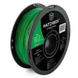 HATCHBOX 1.75mm Green TPU 3D Printer Filament Shore 95A, 1 KG Spool, Dimensional Accuracy +/- 0.03 mm, 3D Printing Filament HATCHBOX