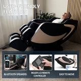 Artist hand Massage Chair Full Body, Zero Gravity Massage Chair Shiatsu Massage Recliner with 5 Auto Modes, Back & Upper Legs Heating, Built-in Speakers, Calfrest Extension, Airbags, Foot Rollers Artist hand