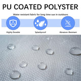 9-Piece Patio Furniture Set, Outdoor Wicker Conversation Set Sectional Sofa with Waterproof Thick Cushions and Coffee Table, Grey Earth patio