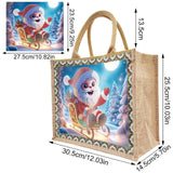 yzARTche Diamond Art Painting Handbag, DIY Diamond Art Christmas Handmade Tote Bag Shoulder Bag -09-Santa Claus yzARTche