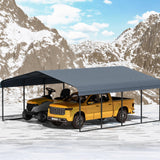 Special Paradise 20x20 Metal Carport Canopy – Heavy-Duty RV Shelter, Perfect as Car Port，Car Tent, Garden Shed & Weatherproof Storage Solution Special Paradise