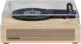 Crosley CR6042A-NA Scout 3-Speed Bluetooth Turntable with Built-in Speakers, Natural Crosley