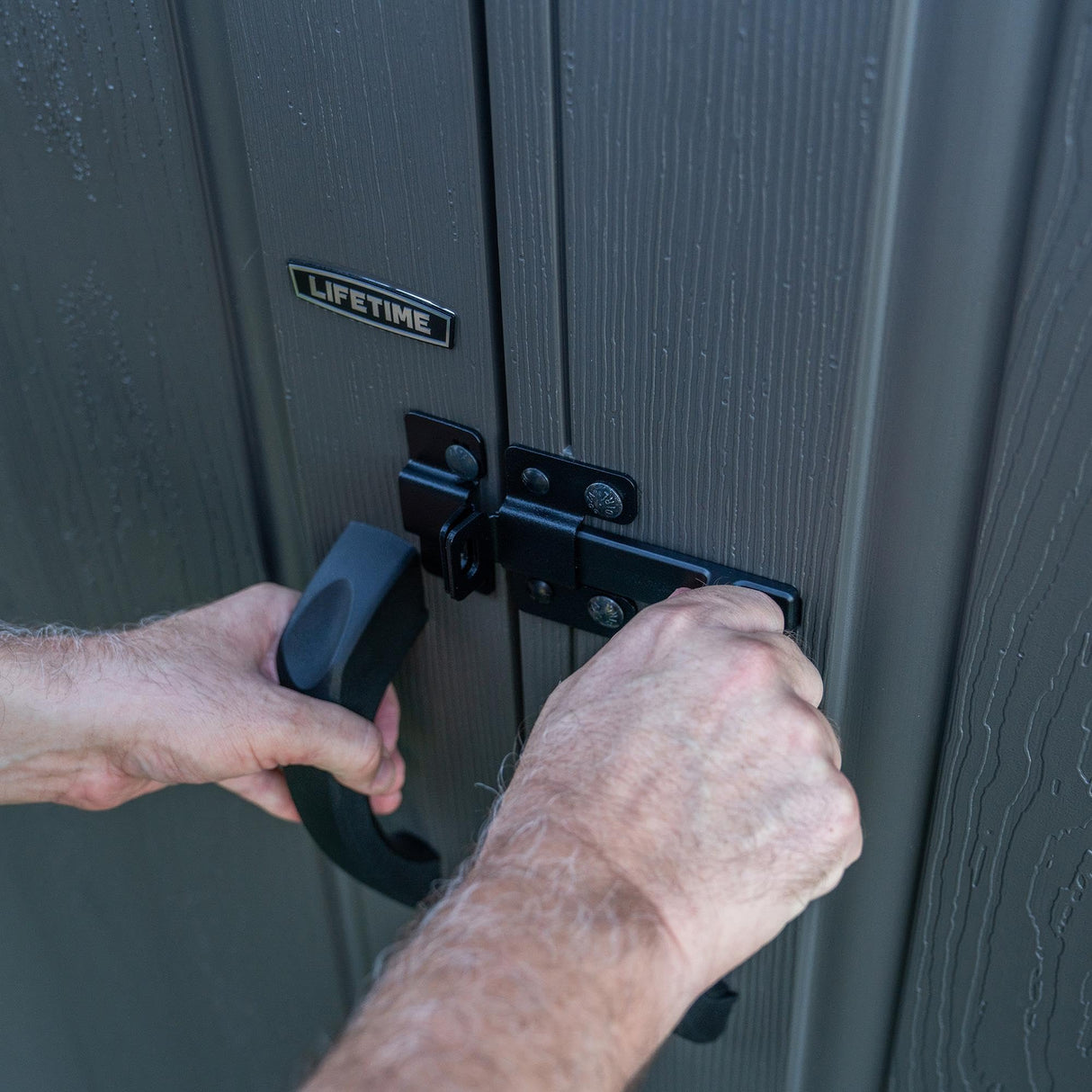 Lifetime Outdoor Storage Shed, 8 x 12.5 Foot Lifetime
