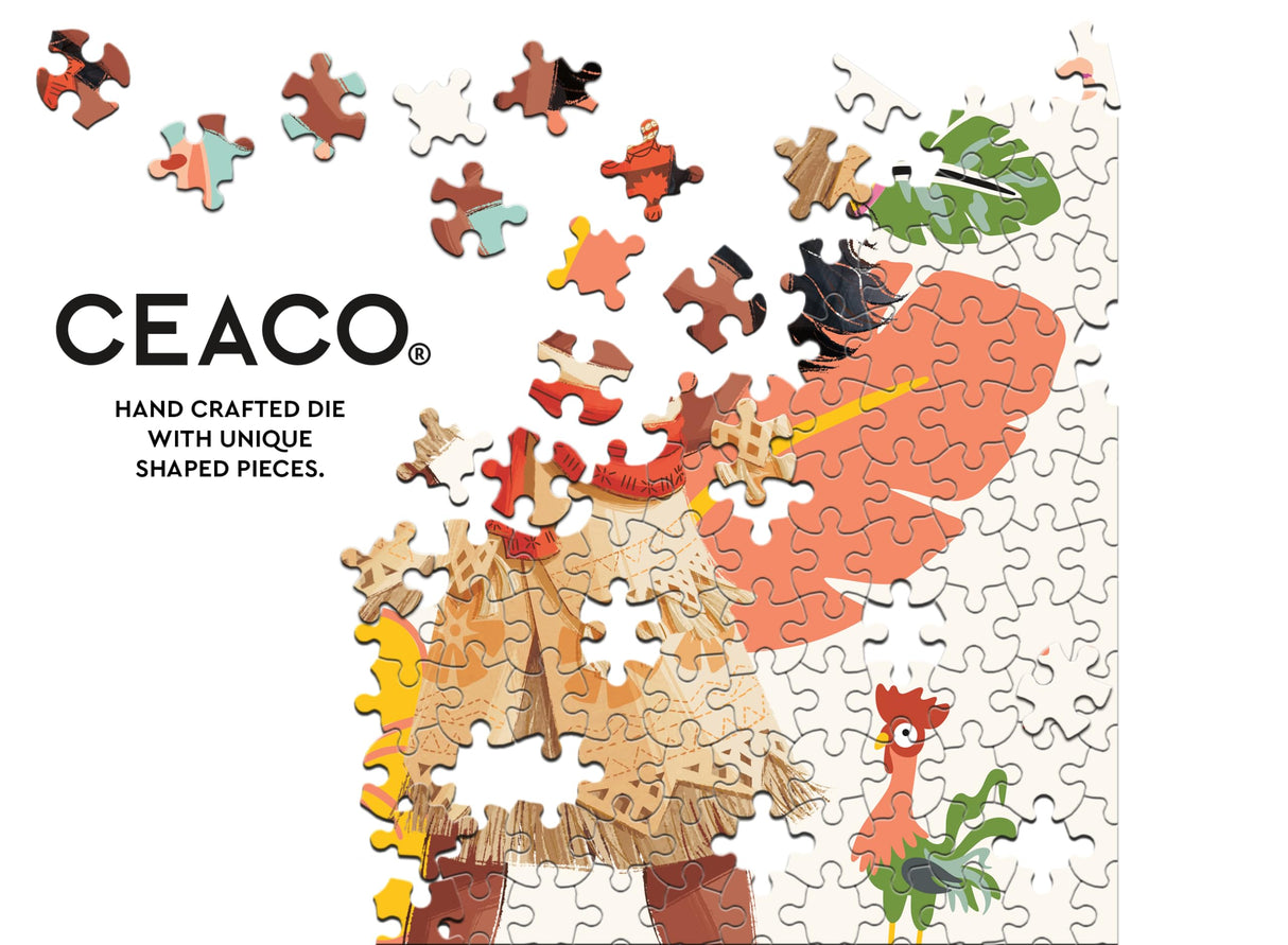 Ceaco - Disney - Moana - Glitter Puzzle - 100 Piece Jigsaw Puzzle Ceaco