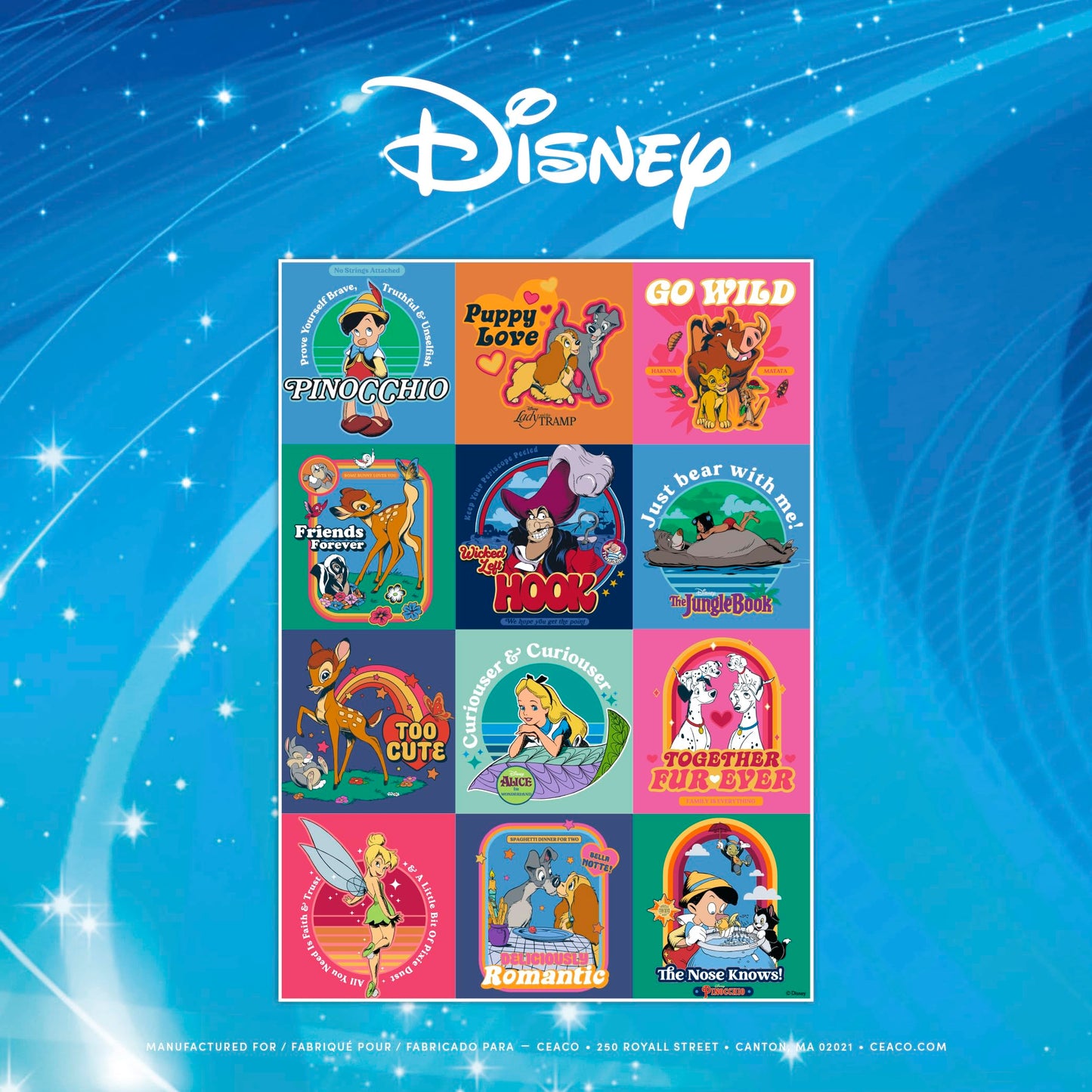 Ceaco - Disney - Storybook Squares - 1000 Piece Jigsaw Puzzle