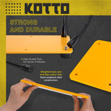 KOTTO Helping Hands Soldering, Third Hand Soldering Tool PCB Holder Four Arms Helping Hands Crafts Jewelry Hobby Workshop Helping Station Non-Slip Steel Weighted Base KOTTO