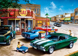 MasterPieces - 1000 Piece Jigsaw Puzzle, Muscle Car Dreams, Fun for Adults, Family, Kids, Matte Finish, 19.25" x 26.75 Masterpieces