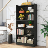 Tribesigns 72-inch Tall Bookcase, Modern 6-Tier White Library Bookshelf with Storage Shelves, Large Open Bookcases Wood Display Shelving Unit for Bedroom Living Room Office Tribesigns