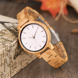 Wood Watch Engraved for Women Wooden Casual Personalized Wristwatch for Her Anniversary Watch Mother's Day Watch LMWOOD